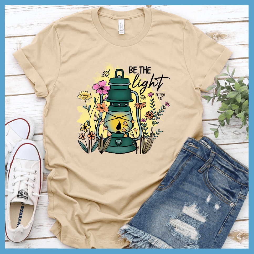 Be The Light - Matthew 5:14 T-Shirt Colored Edition