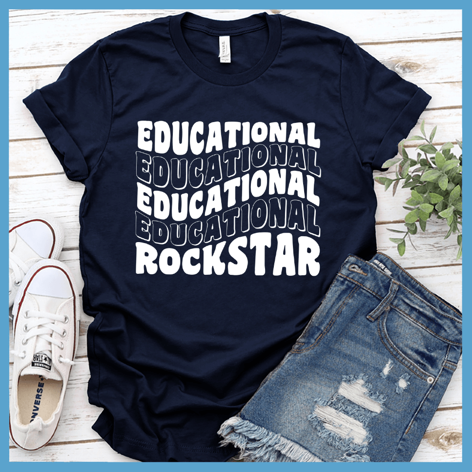 Educational Rockstar T-Shirt - Brooke & Belle