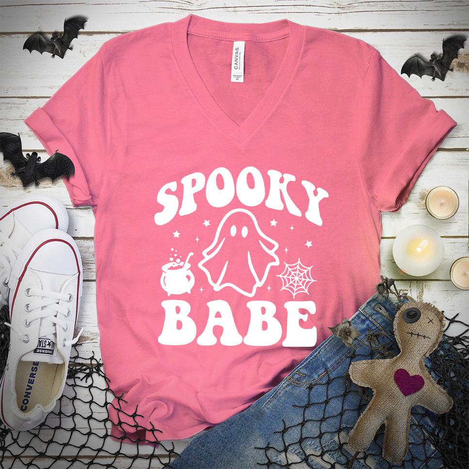 Spooky Babe V-Neck - Brooke & Belle
