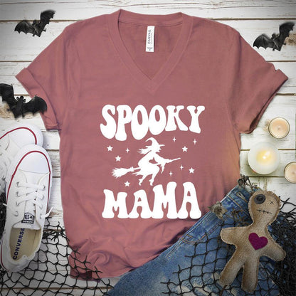 Spooky Mama V-Neck - Brooke & Belle