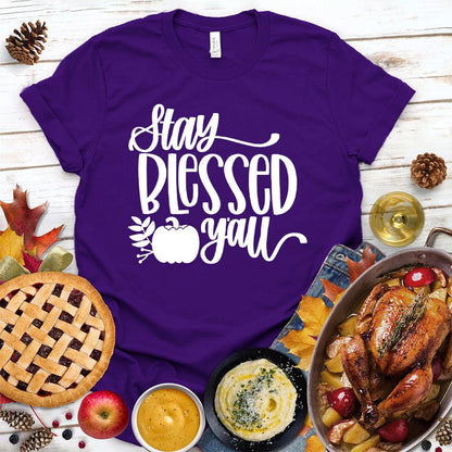 Stay Blessed Y'all T-Shirt - Brooke & Belle