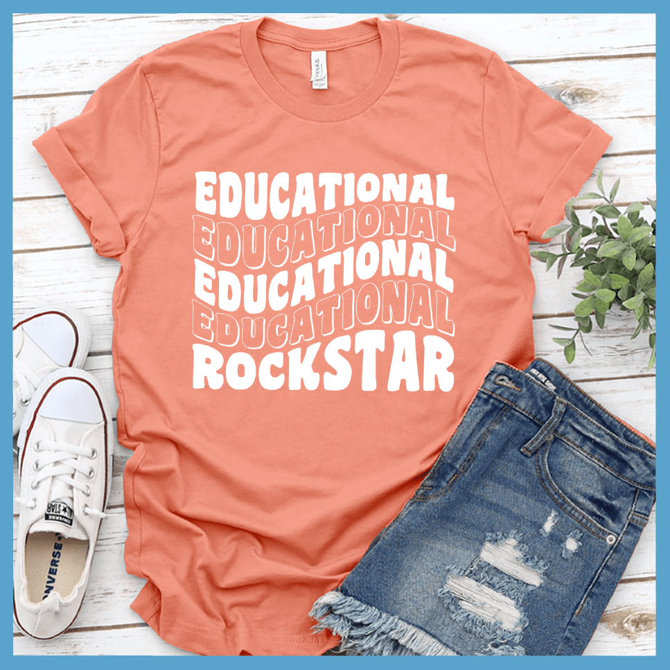 Educational Rockstar T-Shirt - Brooke & Belle