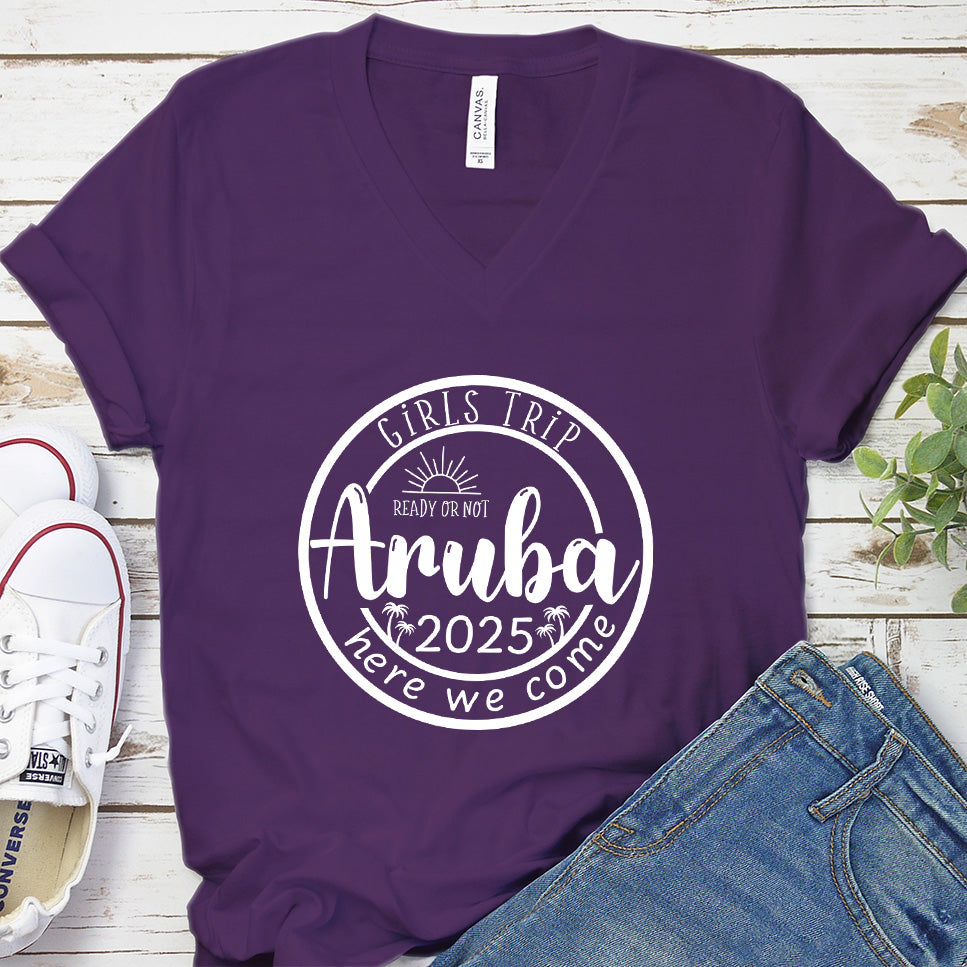 Girls Trip Aruba 2025 V-neck