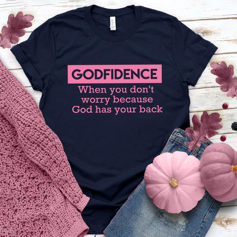 Godfidence Version 2 T-Shirt Pink Edition – Brooke & Belle