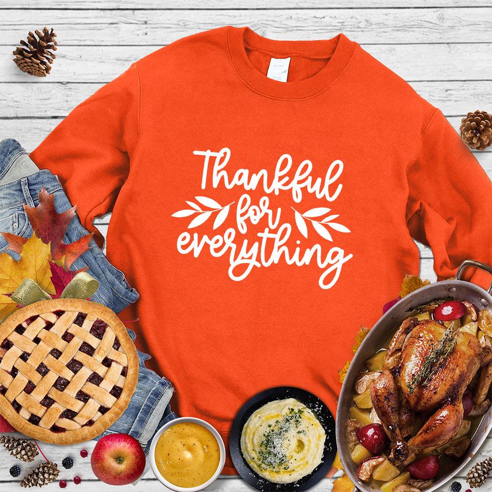 Thankful For Everything Sweatshirt - Brooke & Belle