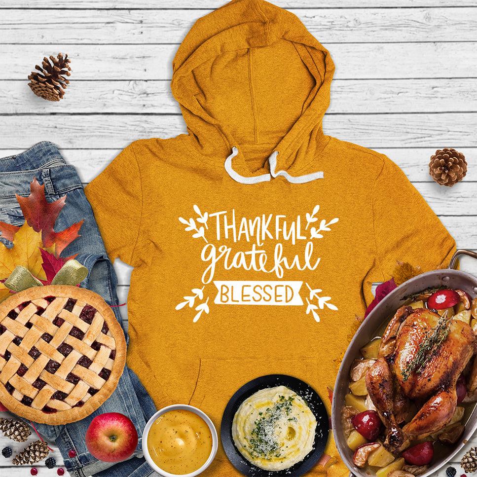 Thankful Grateful Blessed Hoodie - Brooke & Belle