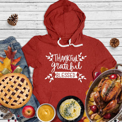 Thankful Grateful Blessed Hoodie - Brooke & Belle