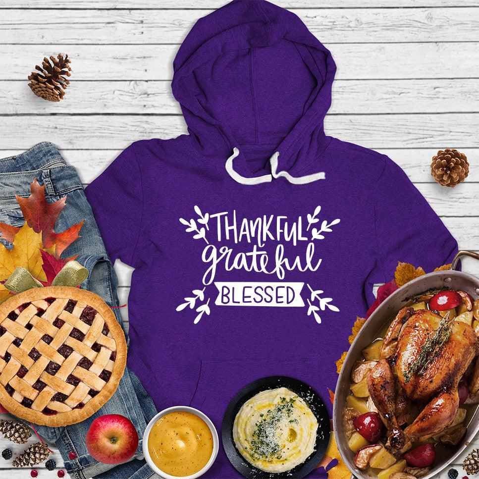 Thankful Grateful Blessed Hoodie - Brooke & Belle