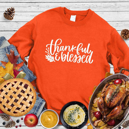 Thankful & Blessed Sweatshirt - Brooke & Belle