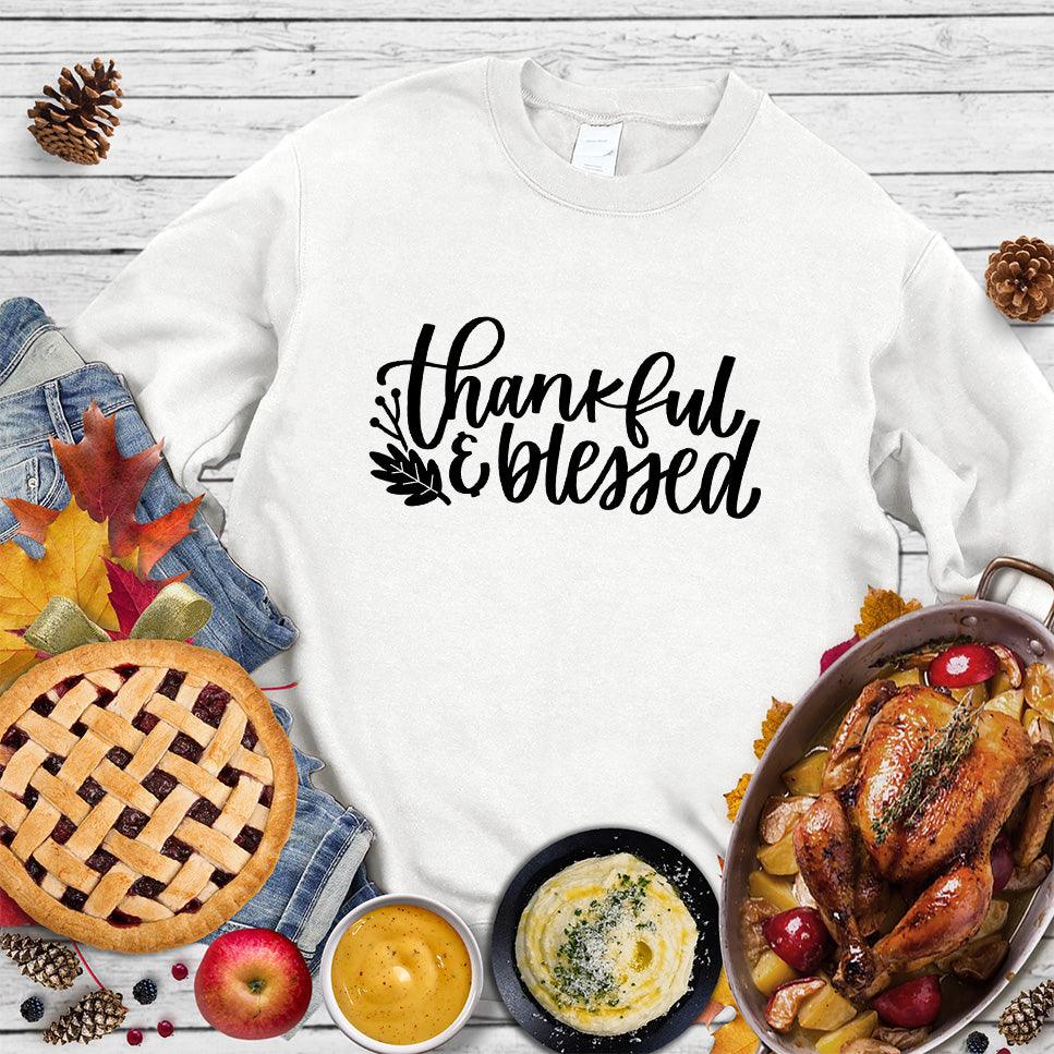 Thankful & Blessed Sweatshirt - Brooke & Belle