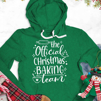 The Official Christmas Baking Team Hoodie Kelly - Festive hoodie with Christmas baking theme design, perfect for holiday cooking.