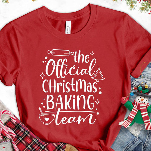 The Official Christmas Baking Team T-Shirt - $1 Sale - Brooke & Belle