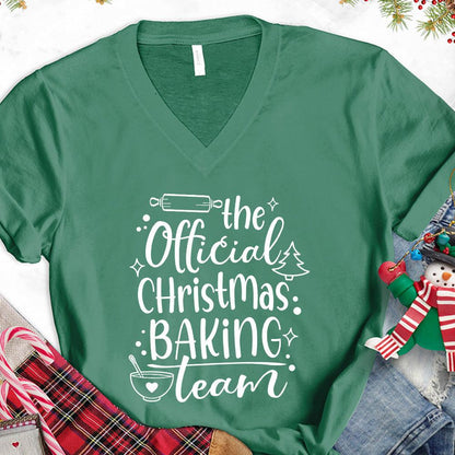 The Official Christmas Baking Team V-Neck - Brooke & Belle