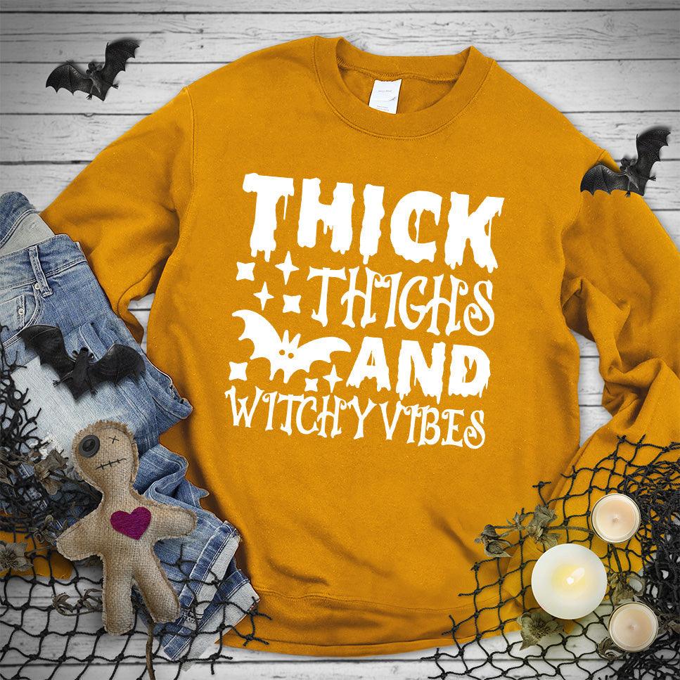 Thick Thighs And Witchy Vibes Sweatshirt - Brooke & Belle