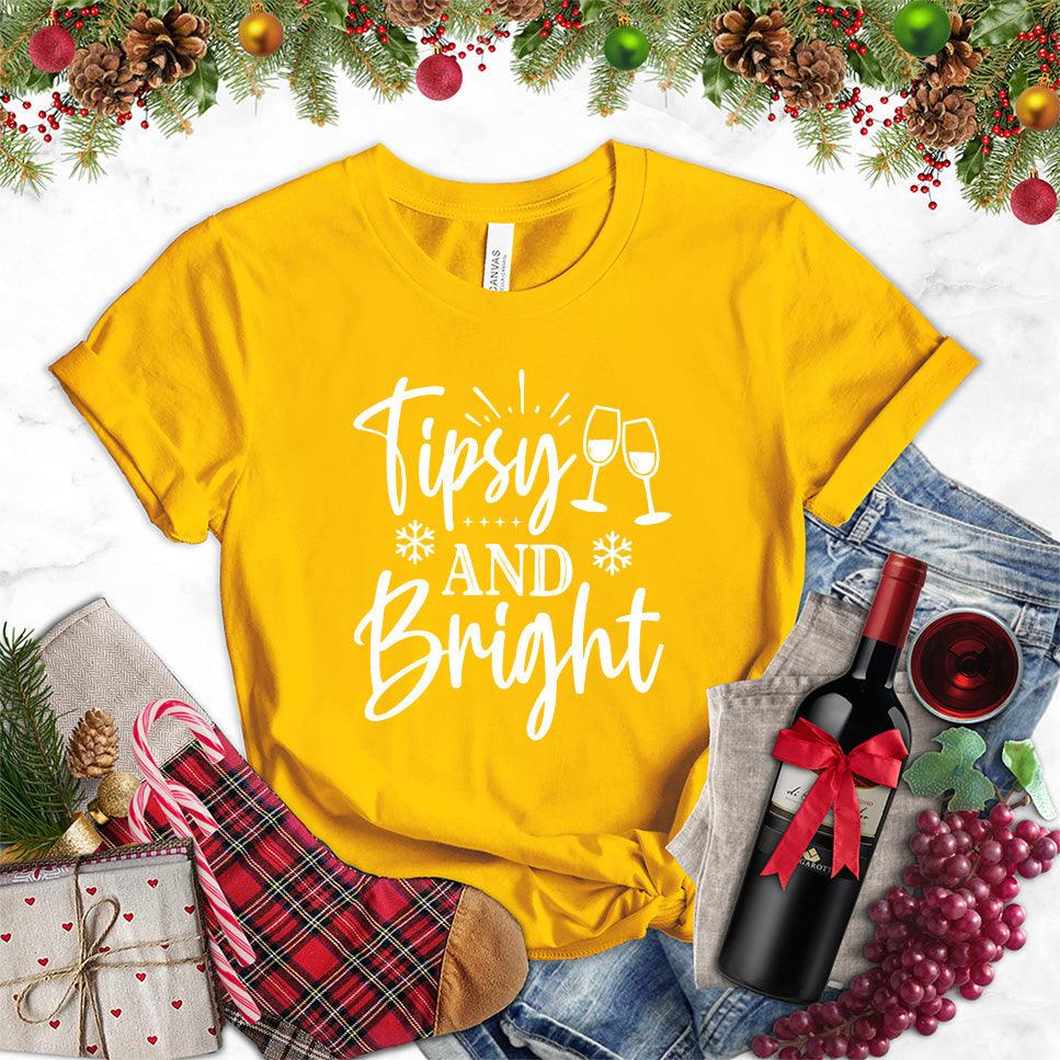 Tipsy And Bright T-Shirt - Brooke & Belle