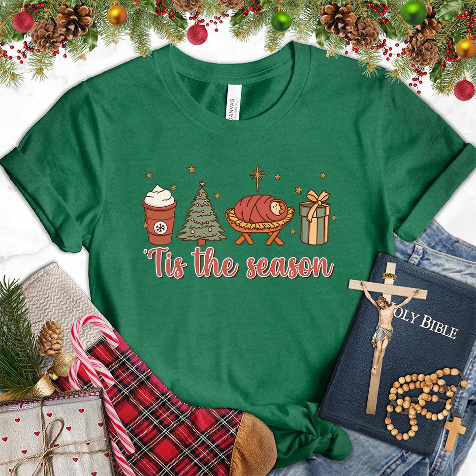 Tis The Season Christmas Colored Edition T-Shirt - Brooke & Belle