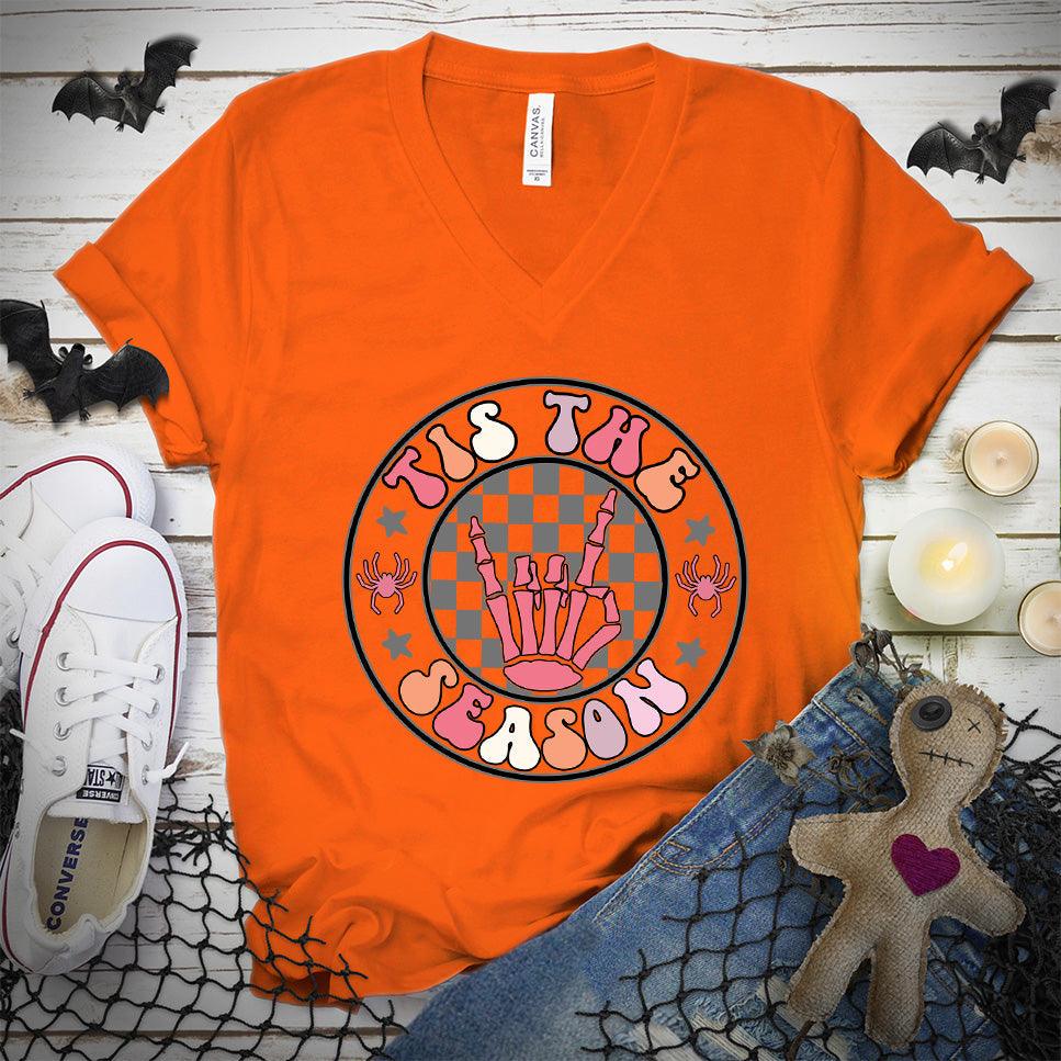 Tis The Season Halloween Colored Edition V-Neck - Brooke & Belle