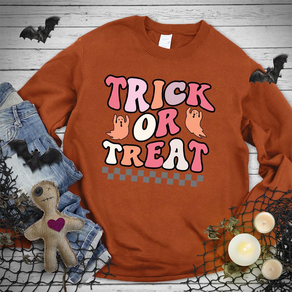 Trick Or Treat Colored Edition Sweatshirt - Brooke & Belle