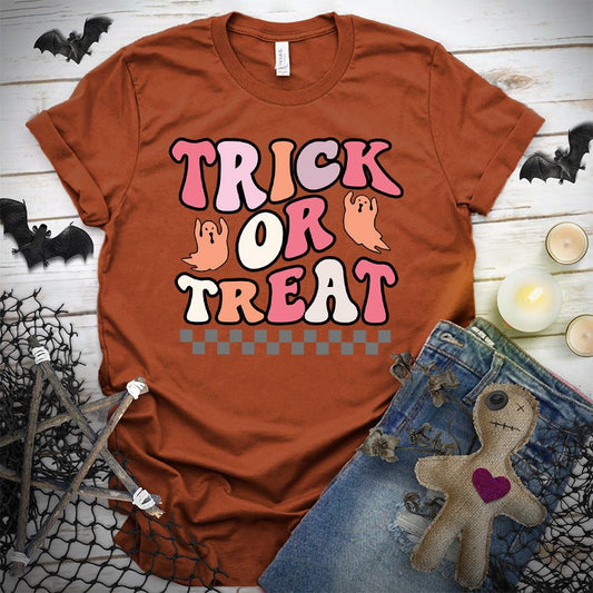 Trick Or Treat Colored Edition T-Shirt - Brooke & Belle
