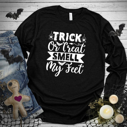 Trick Or Treat Smell My Feet Long Sleeves - Brooke & Belle