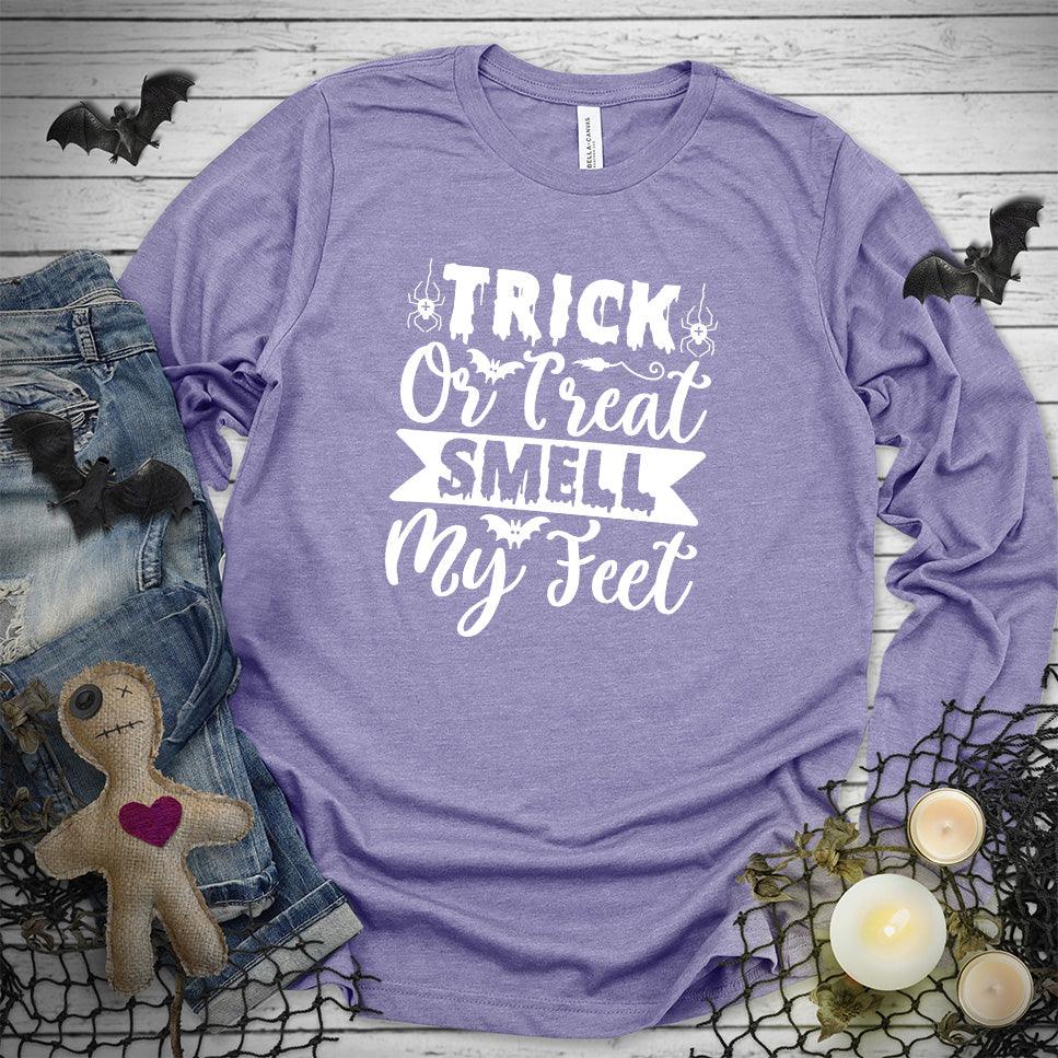Trick Or Treat Smell My Feet Long Sleeves - Brooke & Belle