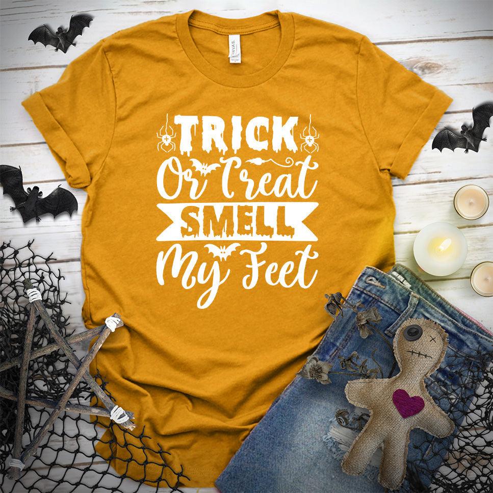 Trick Or Treat Smell My Feet T-Shirt - Brooke & Belle