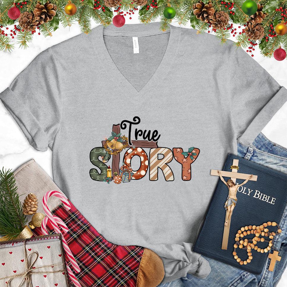True Story Colored Edition V-Neck - Brooke & Belle