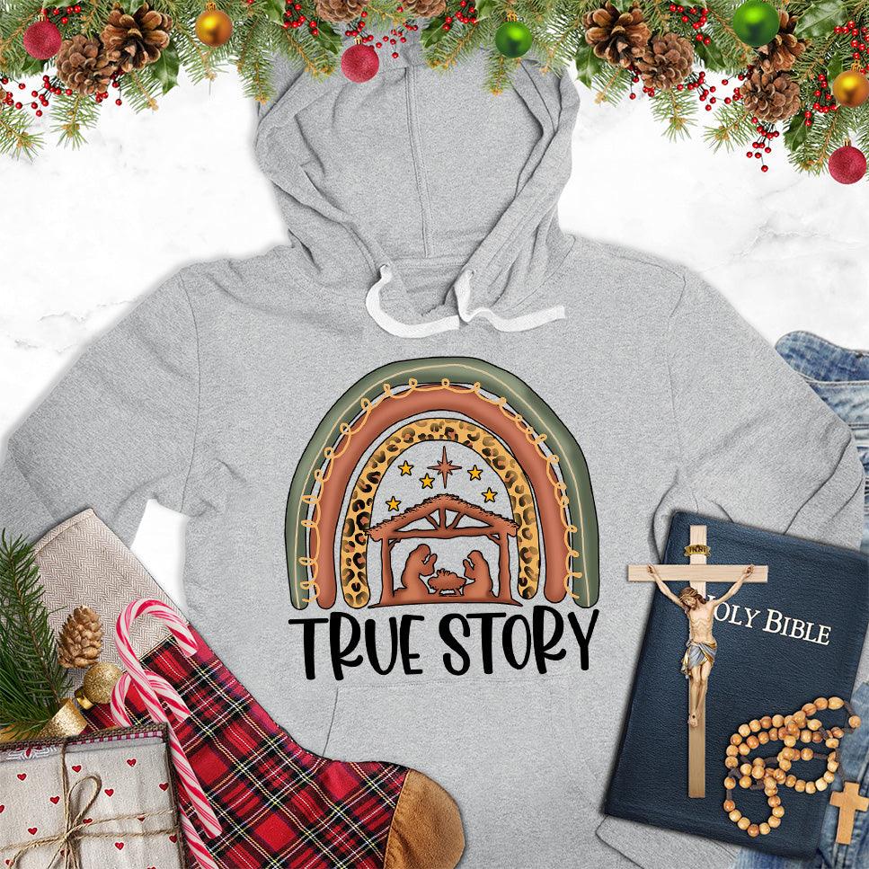 True Story Version 2 Colored Edition Hoodie - Brooke & Belle