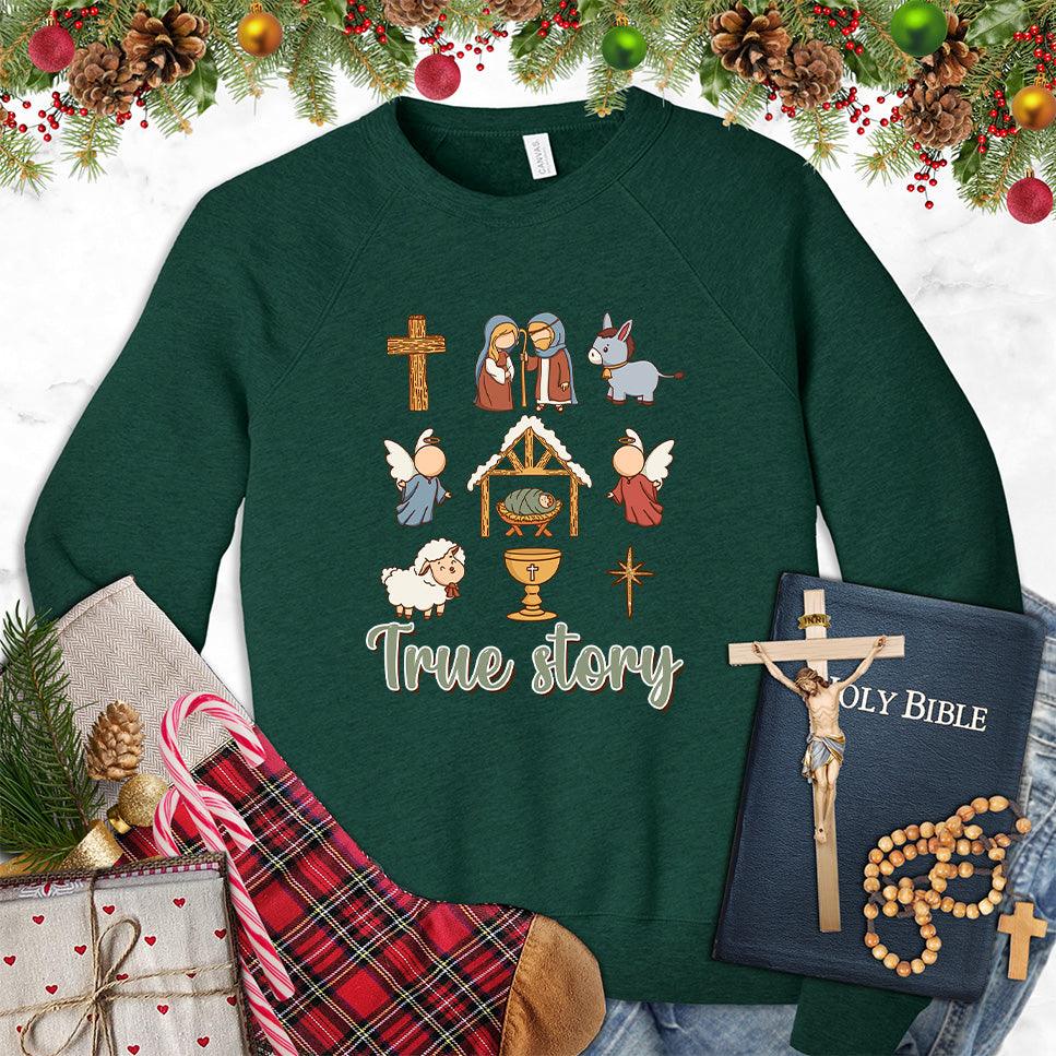 True Story Version 3 Colored Edition Sweatshirt - Brooke & Belle