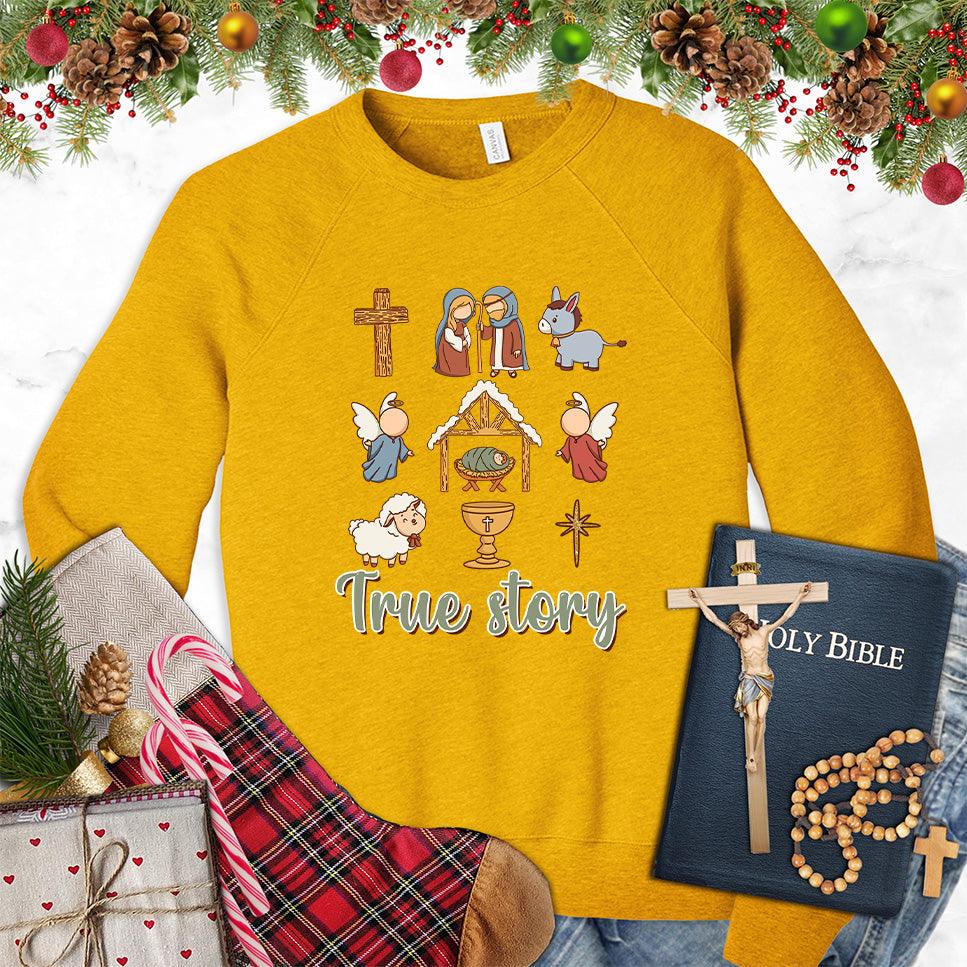 True Story Version 3 Colored Edition Sweatshirt - Brooke & Belle
