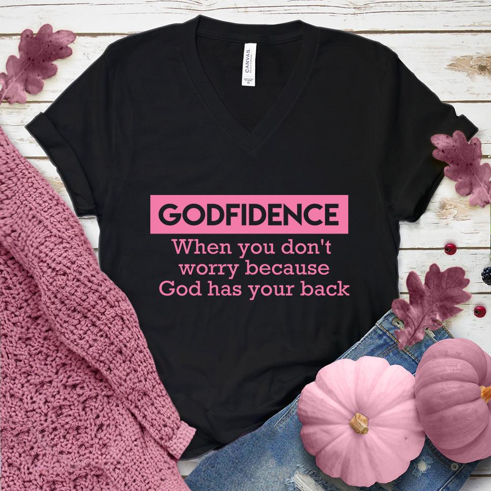 Godfidence Version 2 V-Neck Pink Edition - Brooke & Belle