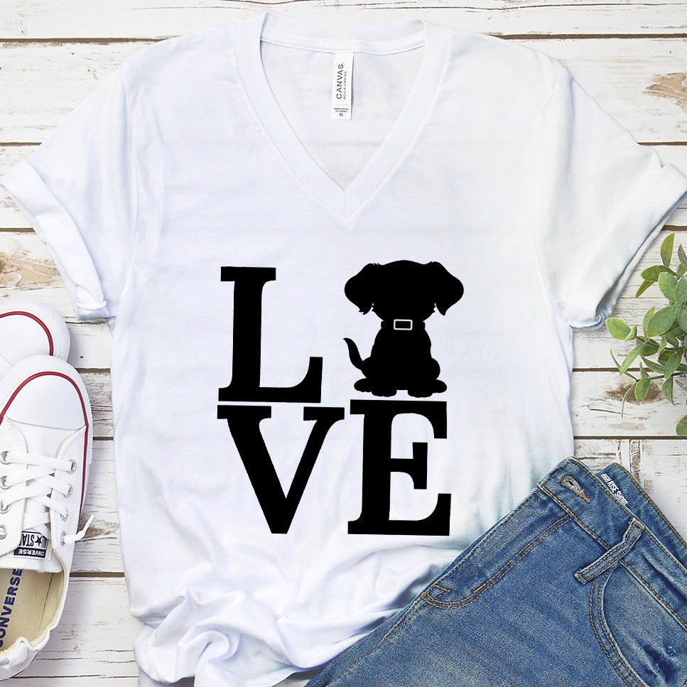 Dog Love Version 4 V-Neck