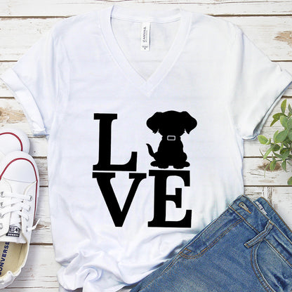 Dog Love Version 4 V-Neck