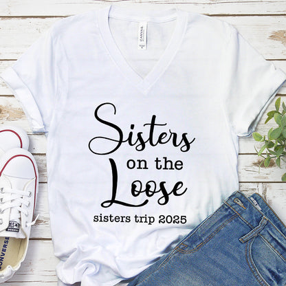 Sisters On The Loose 2025 Edition V-neck