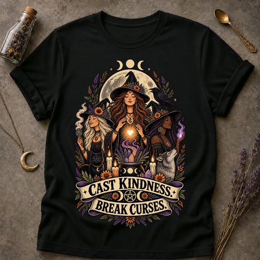 Break Curses T-shirt - Black - Brooke & Belle