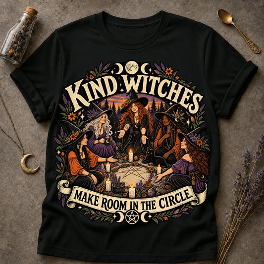 Room In The Circle T-shirt - Black - Brooke & Belle