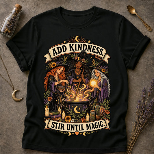 Stir Until Magic T-shirt - Black - Brooke & Belle