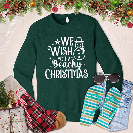 We Wish You A Beachy Christmas Sweatshirt - Brooke & Belle