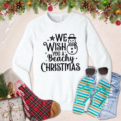 We Wish You A Beachy Christmas Sweatshirt - Brooke & Belle