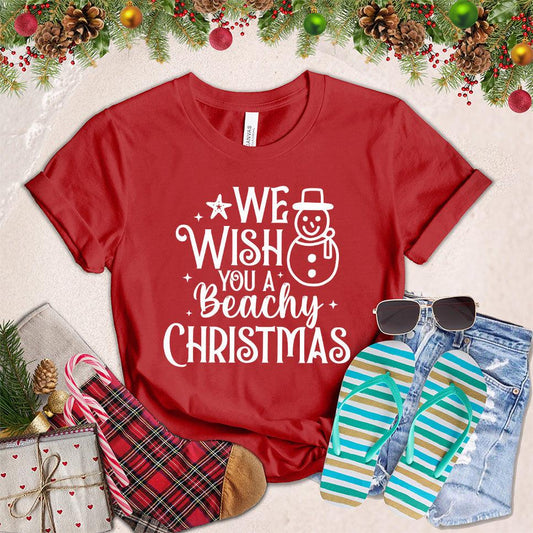 We Wish You A Beachy Christmas T-Shirt - Brooke & Belle