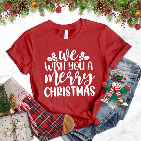 We Wish You A Merry Christmas T-Shirt - Brooke & Belle