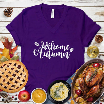 Welcome Autumn V-Neck - Brooke & Belle