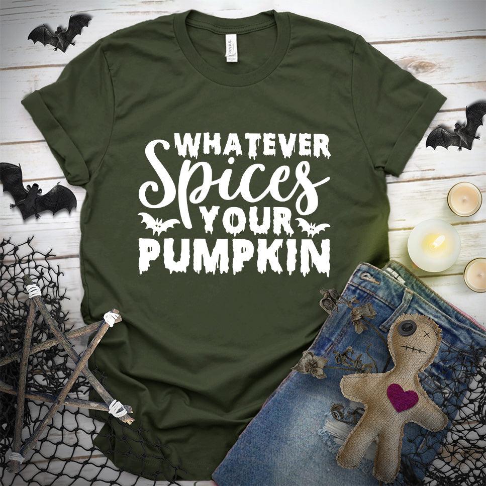 Whatever Spices Your Pumpkin Version 2 T-Shirt - Brooke & Belle