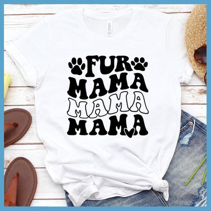 Fur Mama Retro T-Shirt - Brooke & Belle