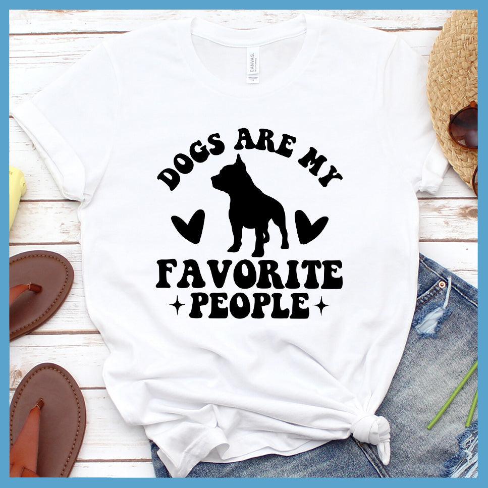 Dogs Are My Favorite People Retro T-Shirt - Brooke & Belle