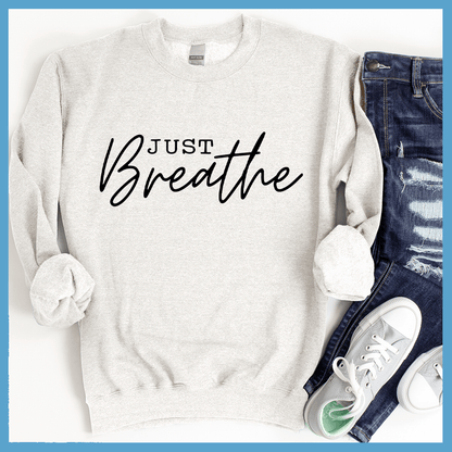 Just Breathe Sweatshirt - Brooke & Belle