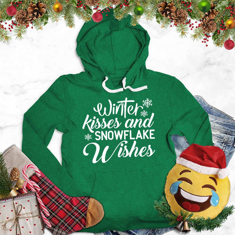 Winter Kisses And Snowflake Wishes Hoodie - Brooke & Belle