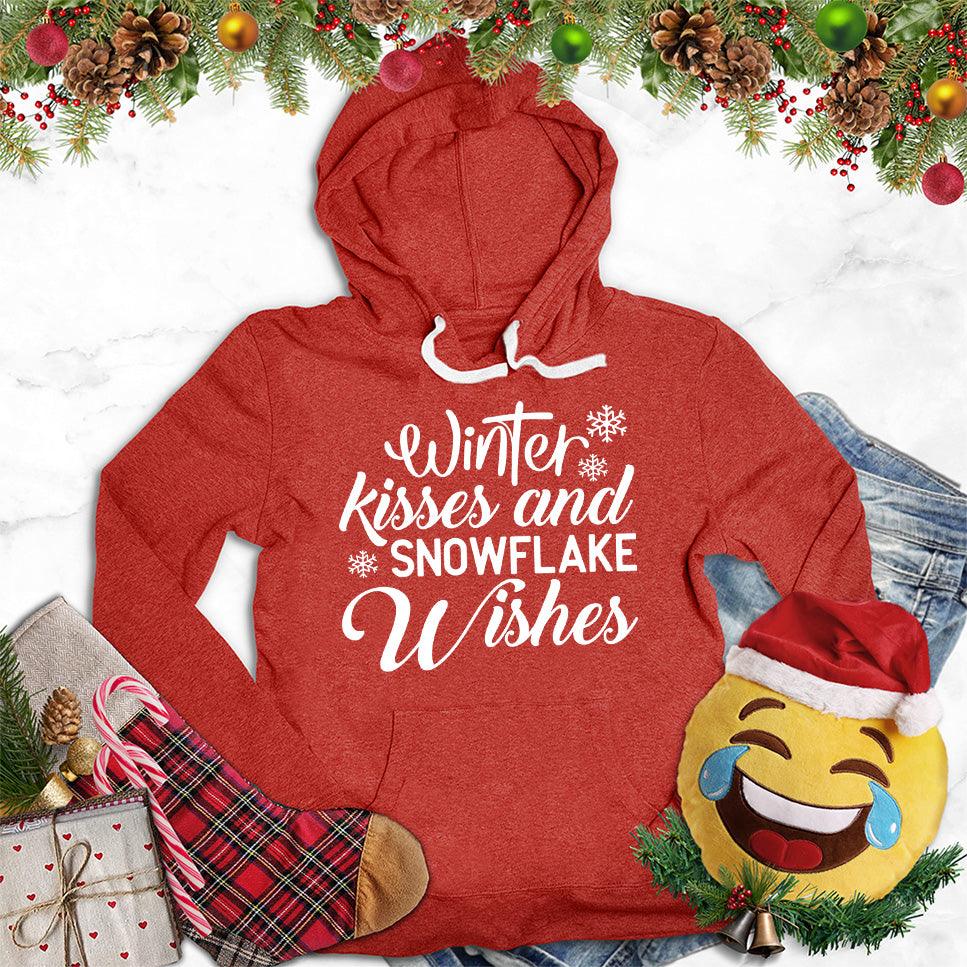 Winter Kisses And Snowflake Wishes Hoodie - Brooke & Belle