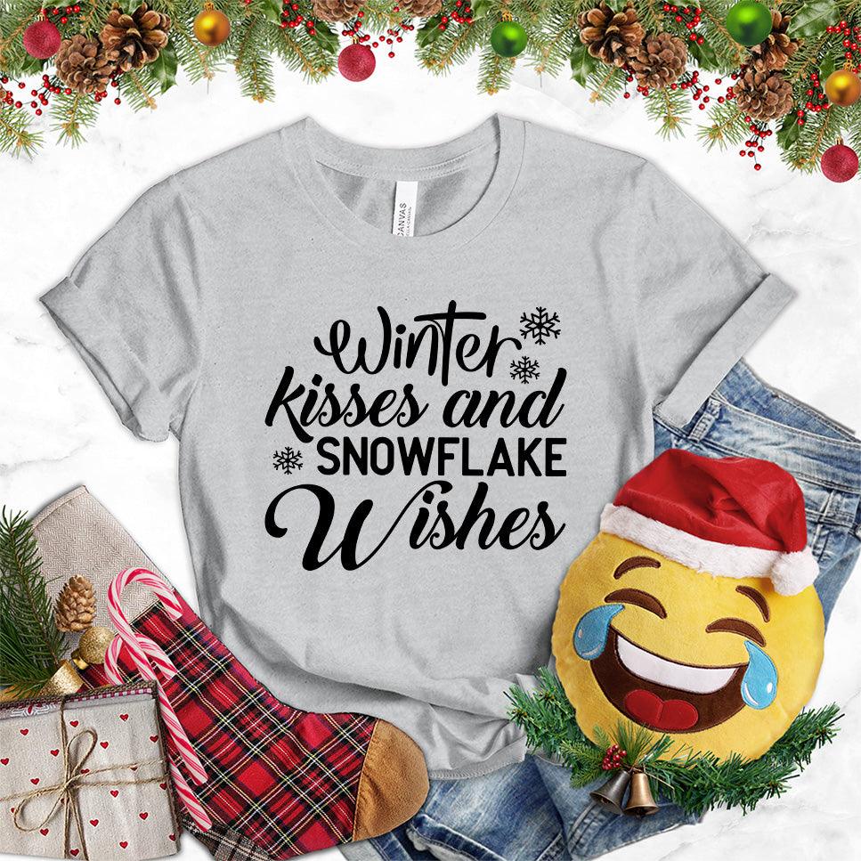 Winter Kisses And Snowflake Wishes T-Shirt - Brooke & Belle