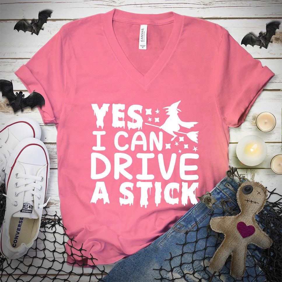 Yes I Can Drive A Stick V-Neck - Brooke & Belle